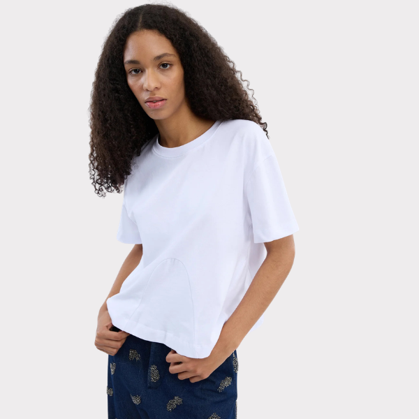 Munthe Vupiter top White