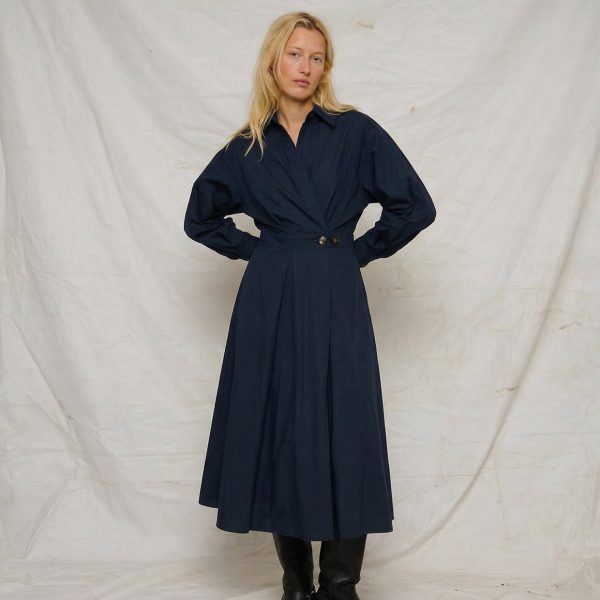 La Rouge Pia Dress Navy