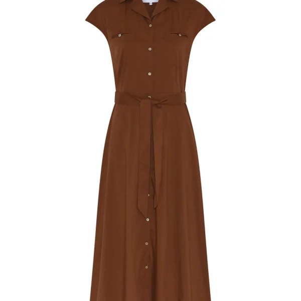 La Rouge Vilma Shirtdress Chestnut