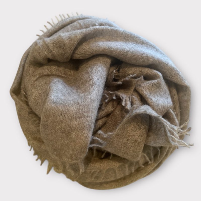 Mouleta Cashmere Scarf Beige Melange