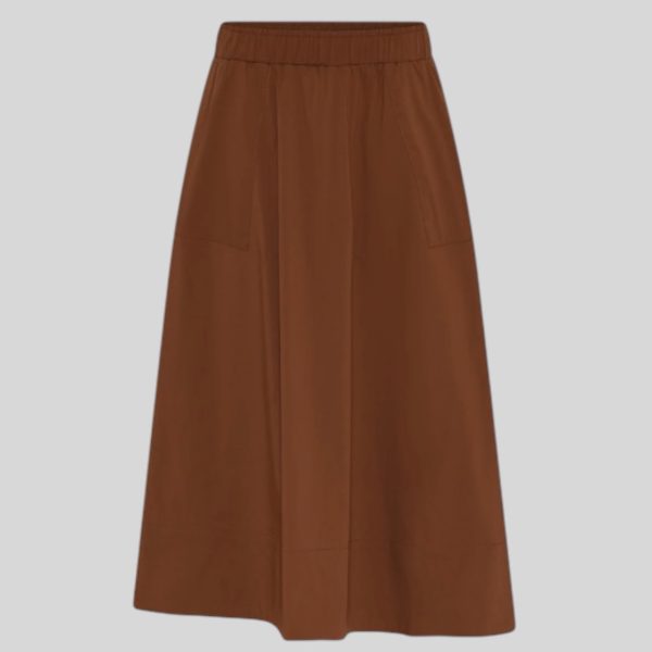 La Rouge Vilma Skirt Chestnut