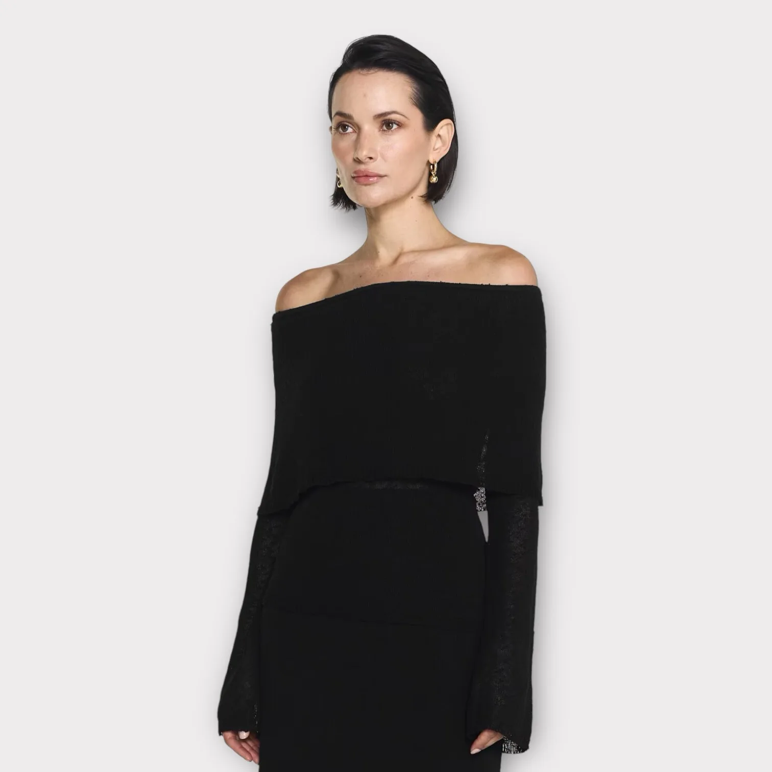 Twist & Tango Lovina Bouclé Sweater Black