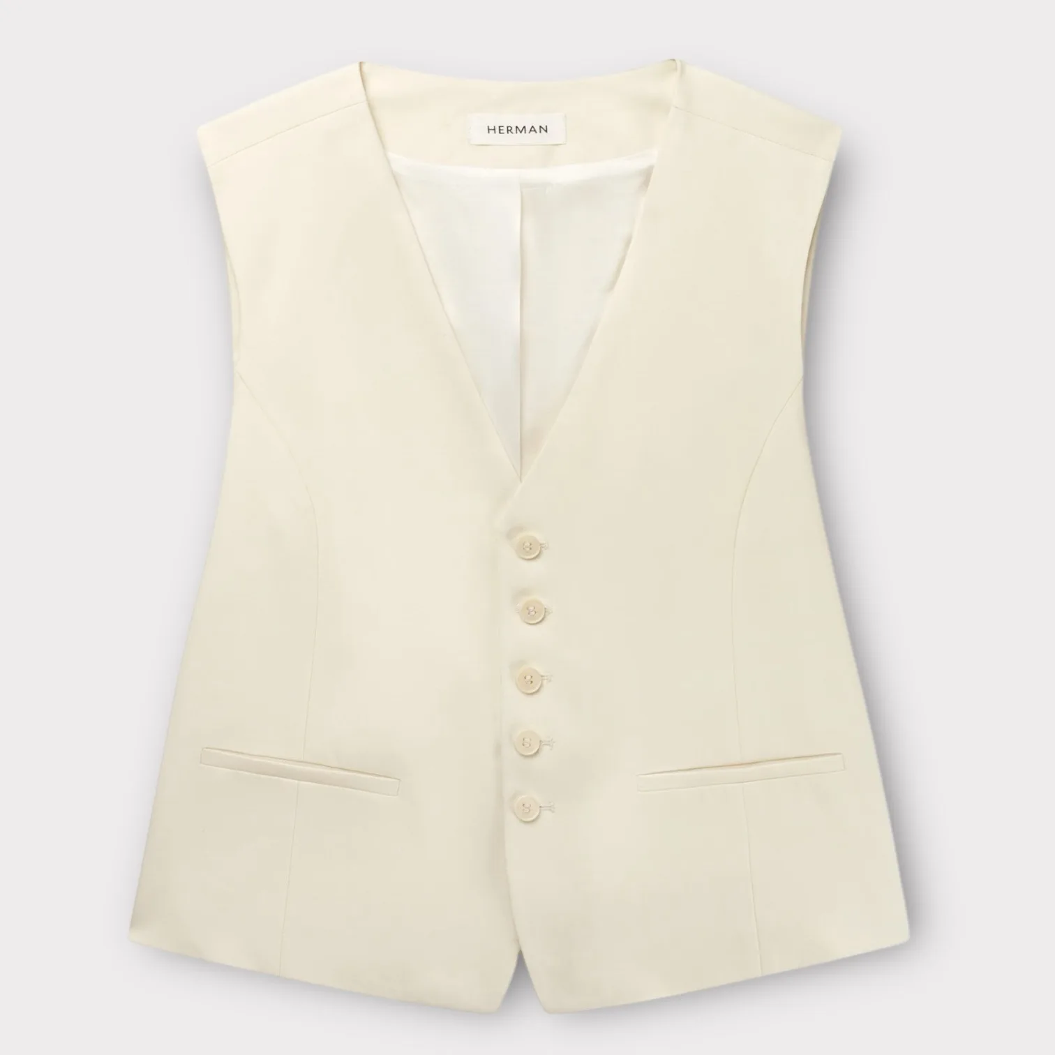Herman Classic Vest Cream