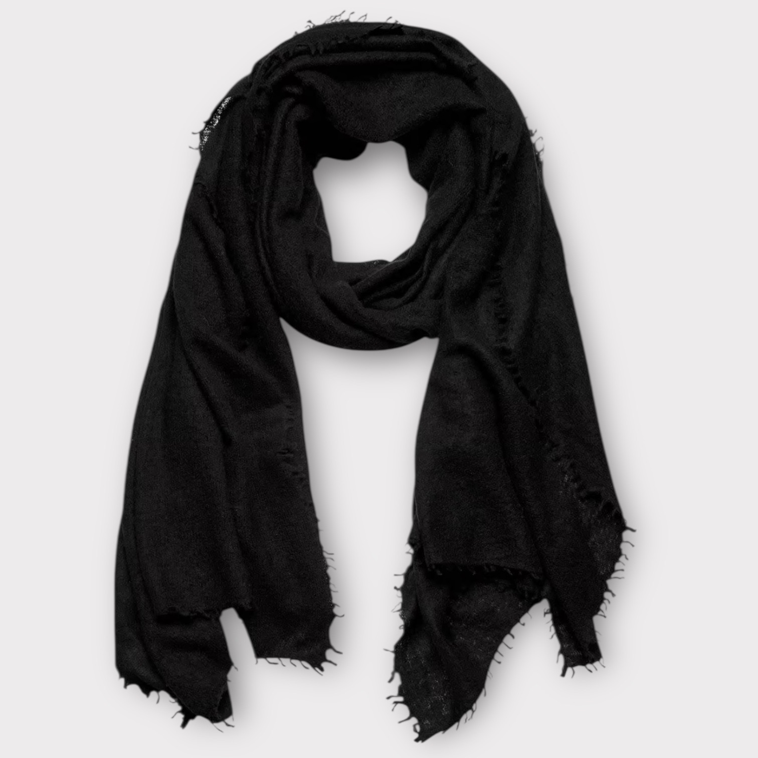 Mouleta Cashmere Scarf Black