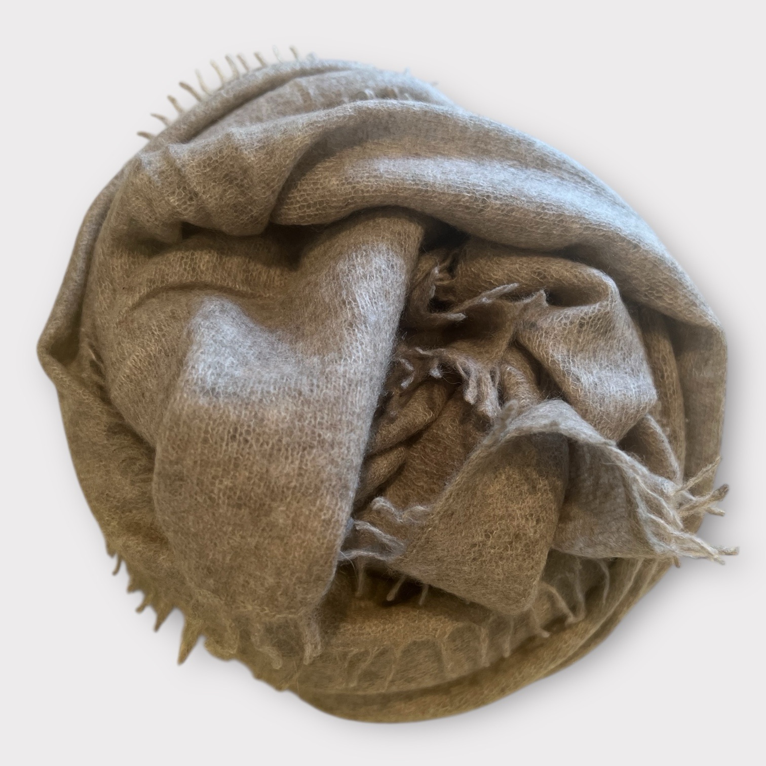 Mouleta Cashmere Scarf Beige Melange