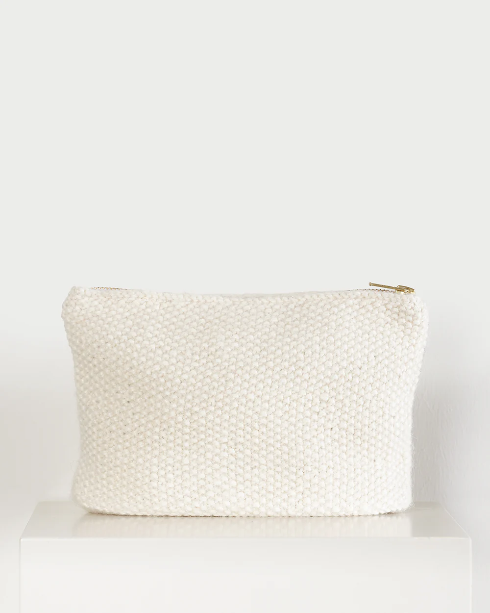 Gai+Lisva Stine Clutch Bag Off White
