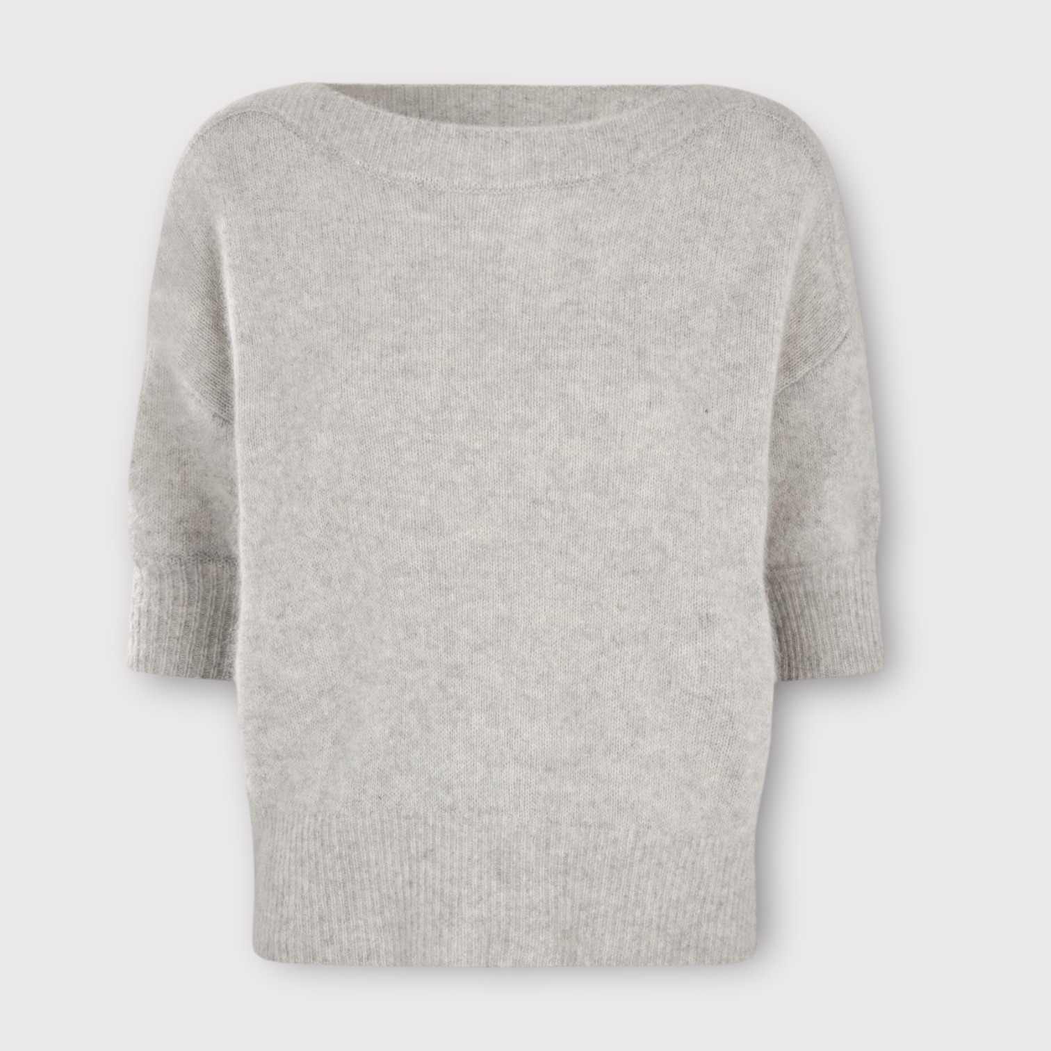 Six Ames Moi Sweater Grey Melange