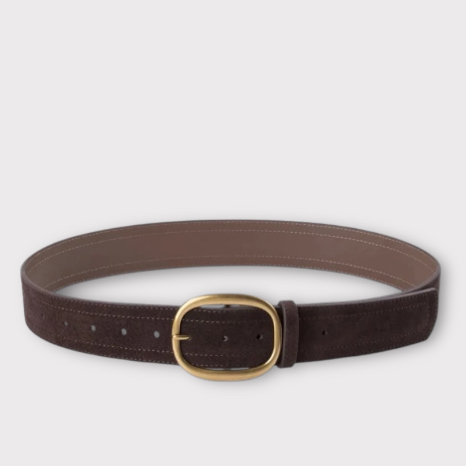 Plissé Cph Celma Belt Dark Brown