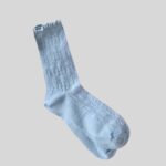 Plissé Cph PARCY SOCK Light Blue