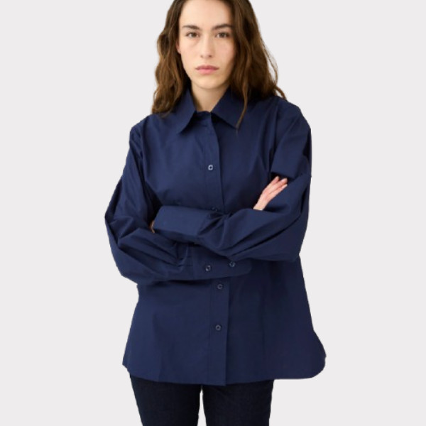 Ivy Copenhagen Filippa Essential Shirt Navy