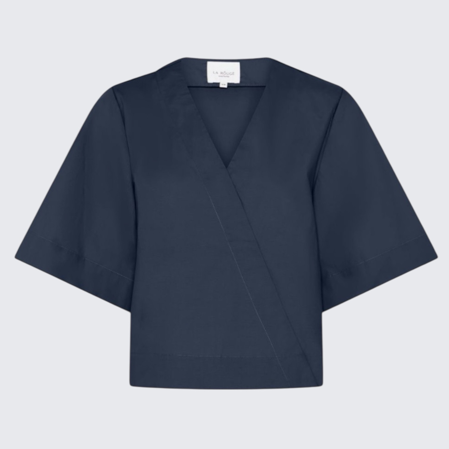 La Rouge Pia Blouse SS Navy