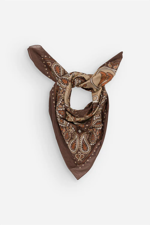 Maison Lecomte Flament Rodeo Scarf Cappuchino