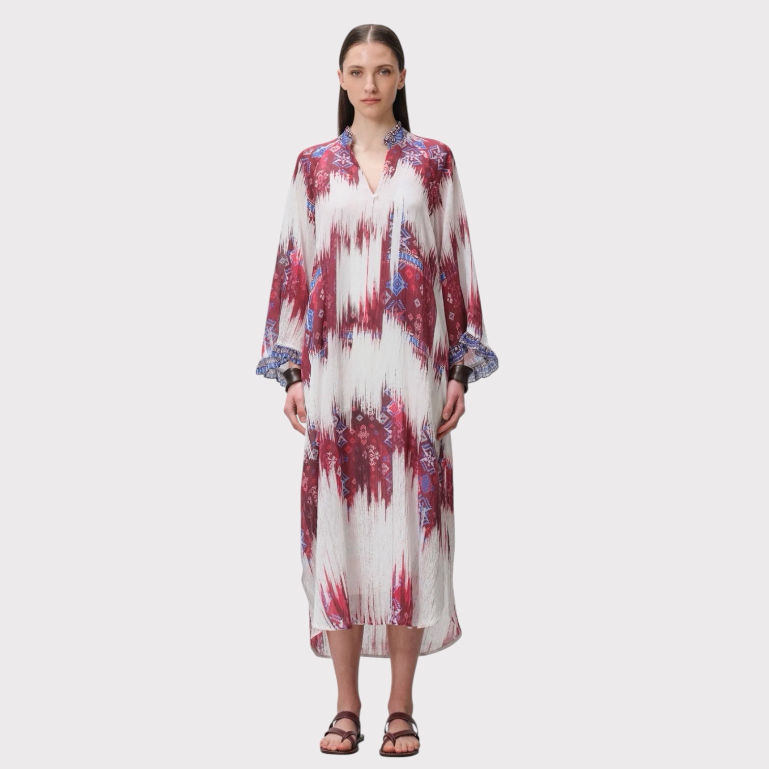 Devotion Twins Fresia Linen Dress - L