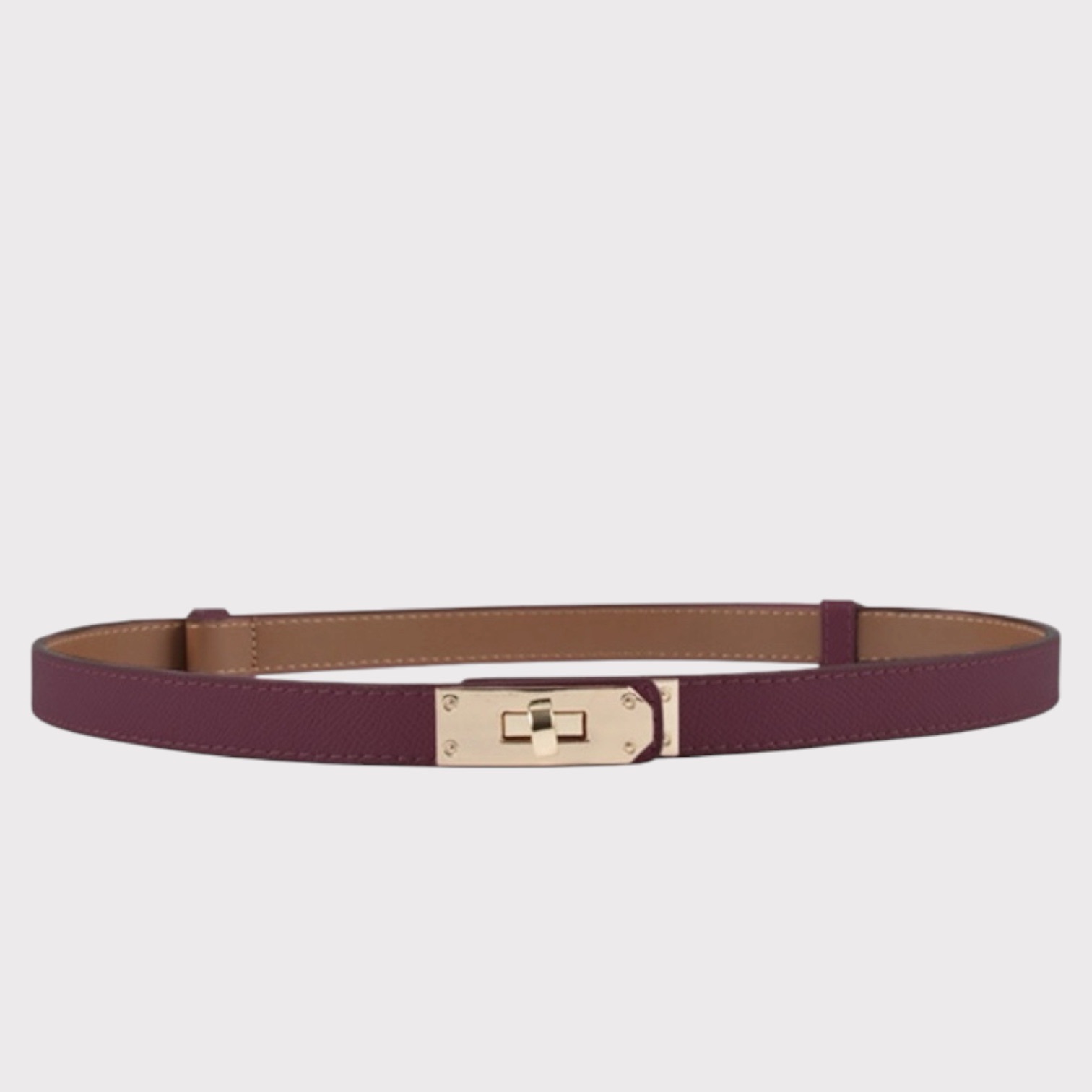 Plissé Cph Ringo Belt Bordeaux