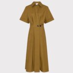 La Rouge Pia Dress Khaki