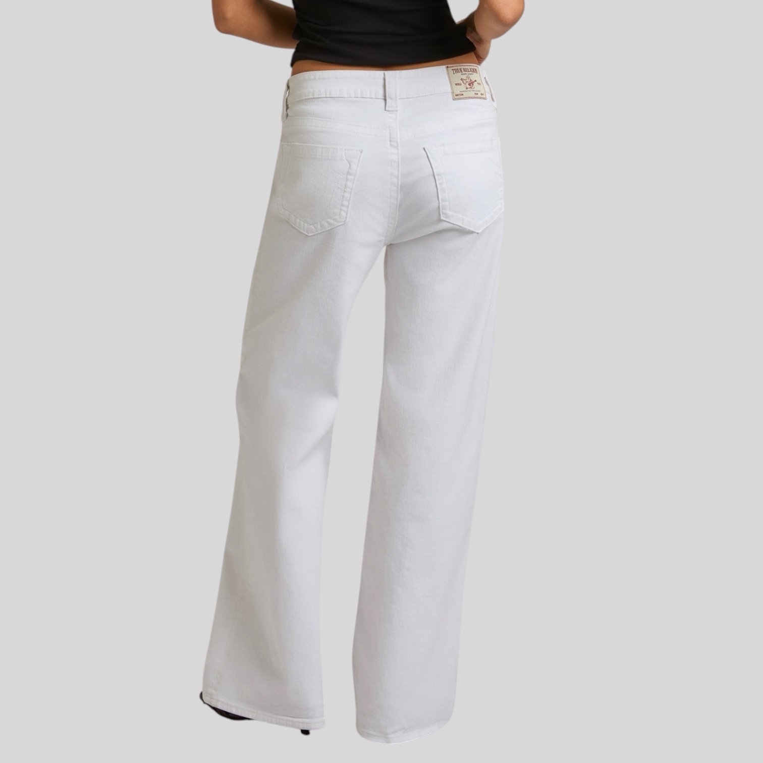 True Religion Bobby Baggy White