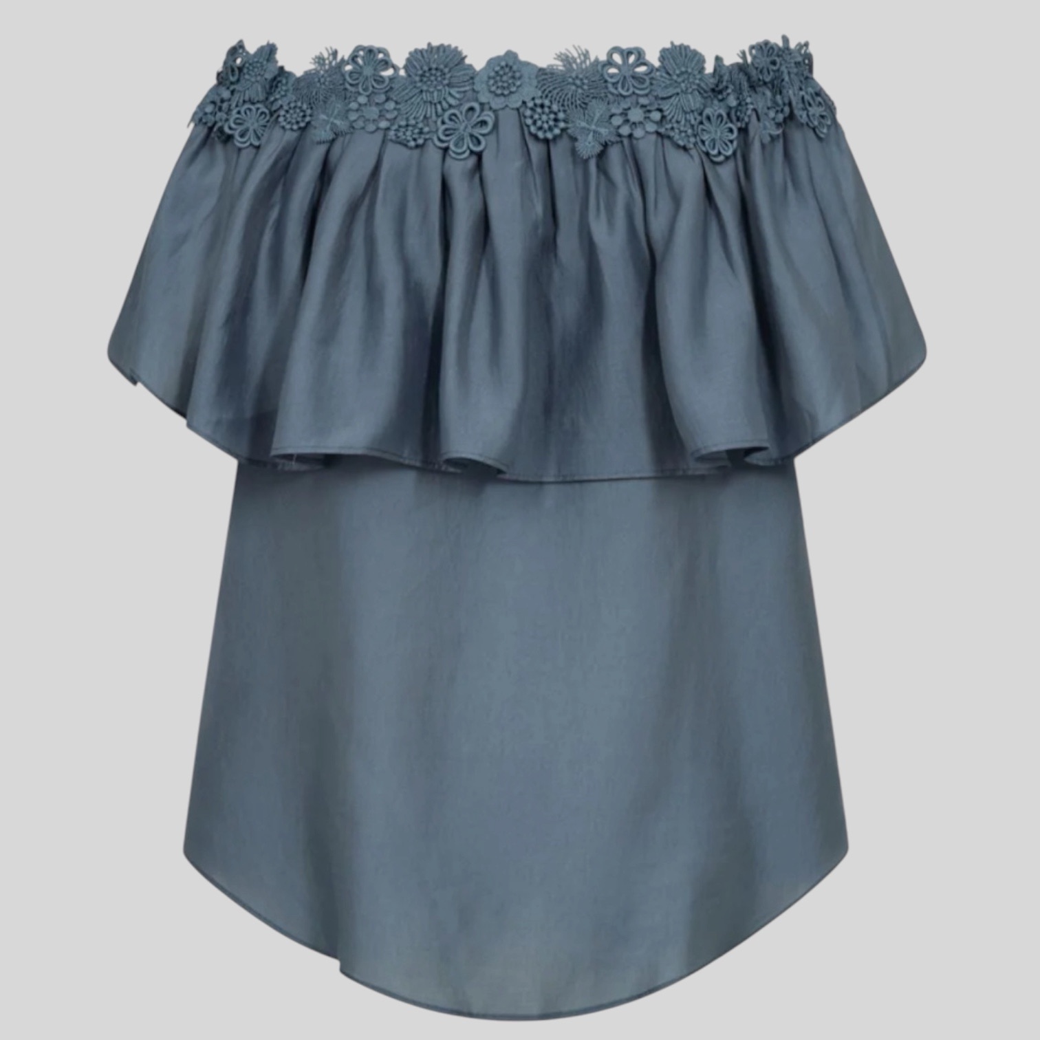 Copenhagen Muse Molly Off Shoulder Blue Mirage