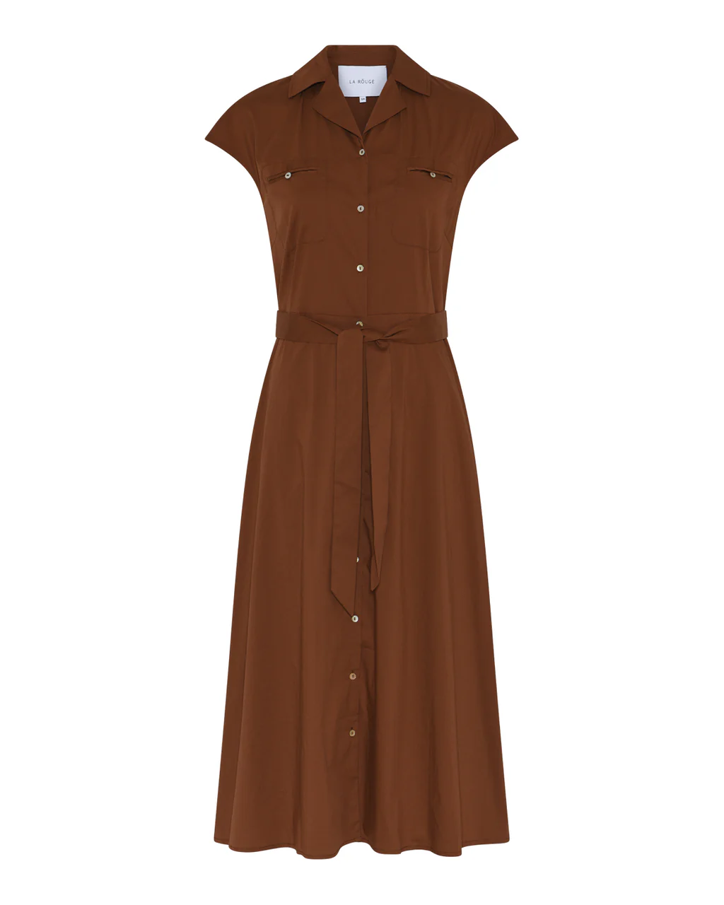 La Rouge Vilma Shirtdress Chestnut