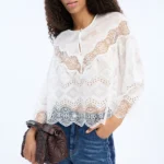Munthe Valiance Top White